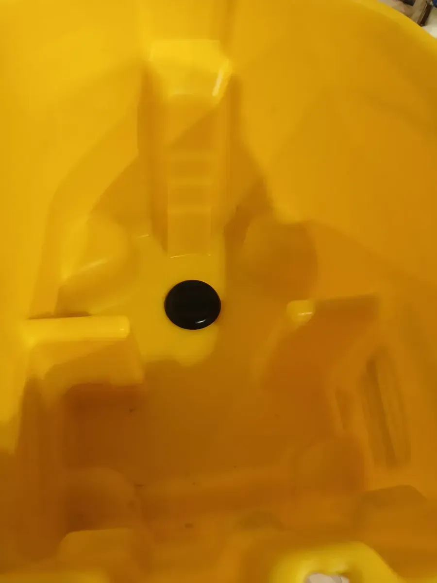 WaveBrake 35 Qt. 2.0 Side-Press Mop Bucket with Drain, Yellow - image 3