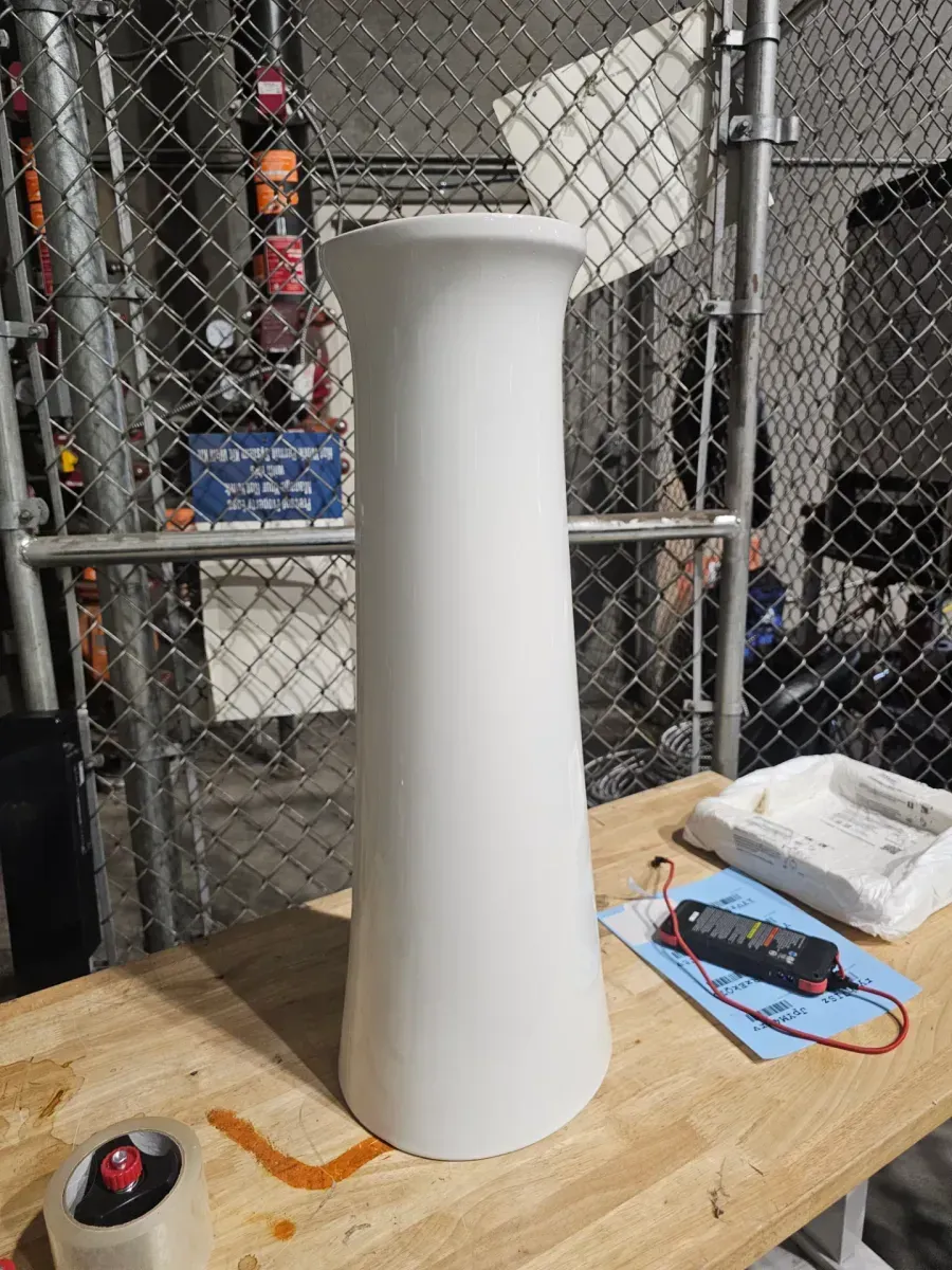 Cimarron Vitreous China Pedestal in White - image 3