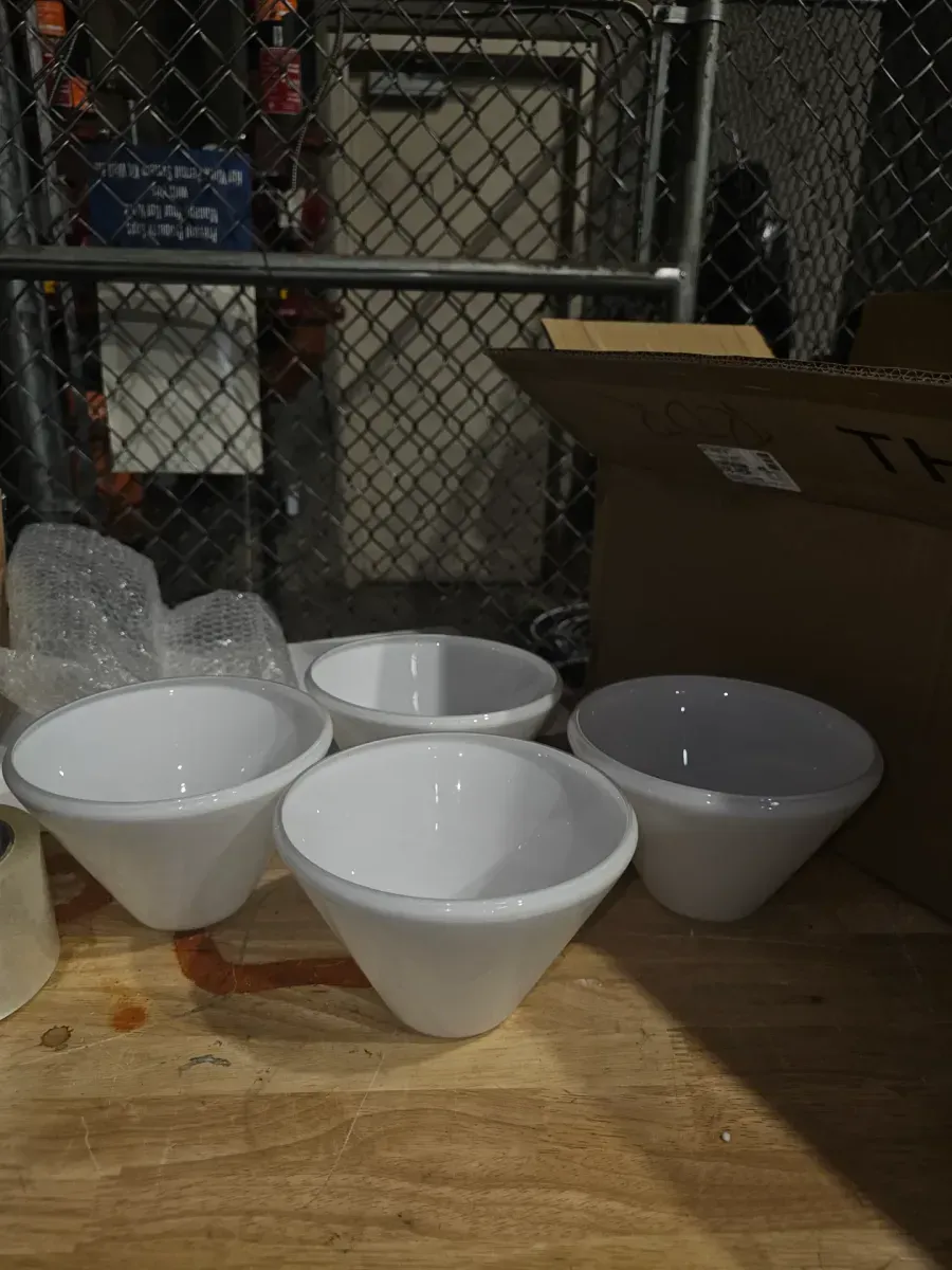 Farum 34 in. 4-Light Champagne Bronze Modern Bathroom Vanity Light with Opal Glass Shades - image 2