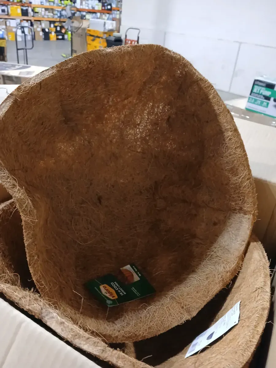 ***12pack***16 in. Coconut Replacement Liner for Hanging Baskets - image 2