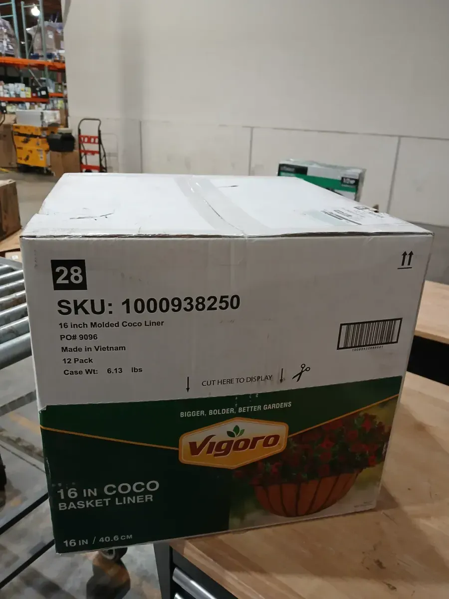 ***12pack***16 in. Coconut Replacement Liner for Hanging Baskets - image 4