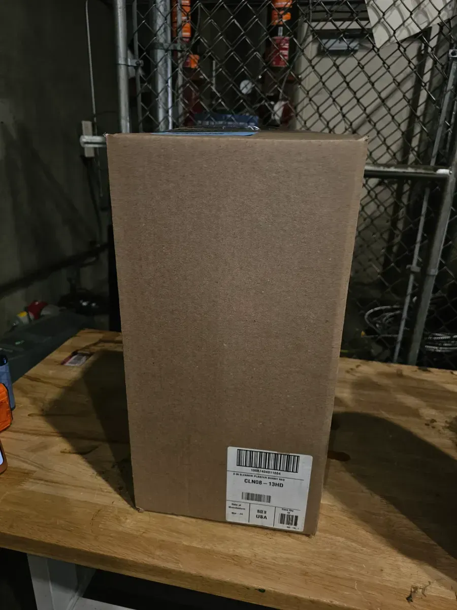 Vigor Eleanor 9-inch Terracotta Plastic Planter - image 4