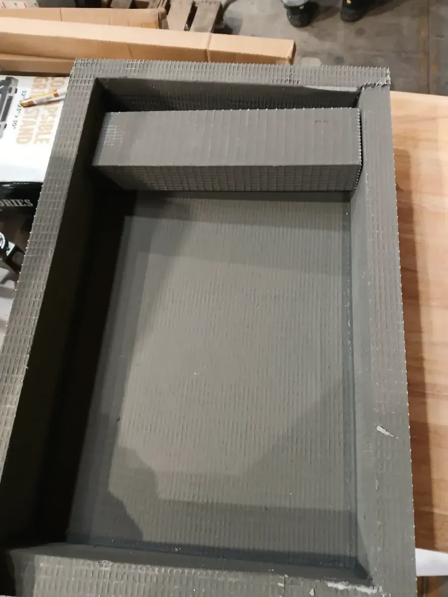 Watershield Shower System 13.25 in. x 21.25 in. x 3.5 in. Shower Niche With Adjustable Shelf - image 4