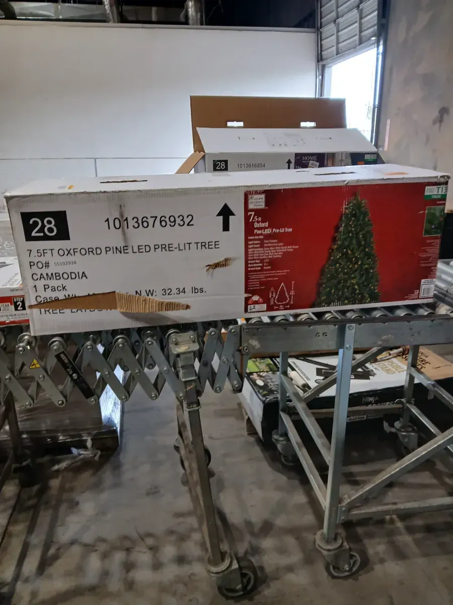 7.5 ft. Prelit Fraser Fir Artificial Christmas Tree with 600 UL-Listed Clear Lights - image 2