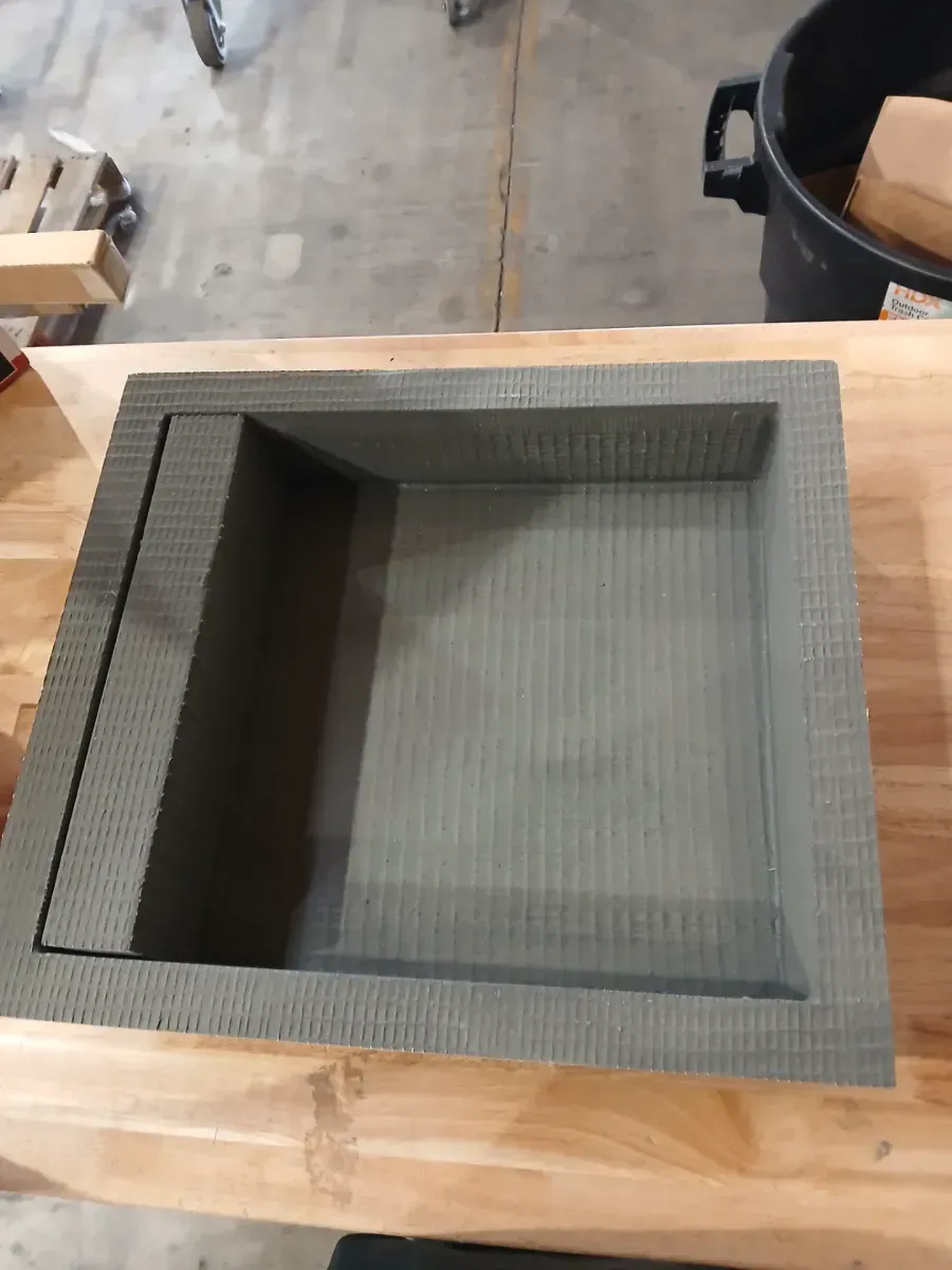 Watershield Shower System 13.25 in. x 15.25 in. x 3.5 in. Shower Niche With Adjustable Shelf - image 4