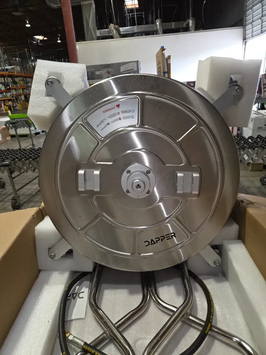 24 in. 4350 PSI Pressure Washer Surface Cleaner with 2 Hose Adapters - image 2