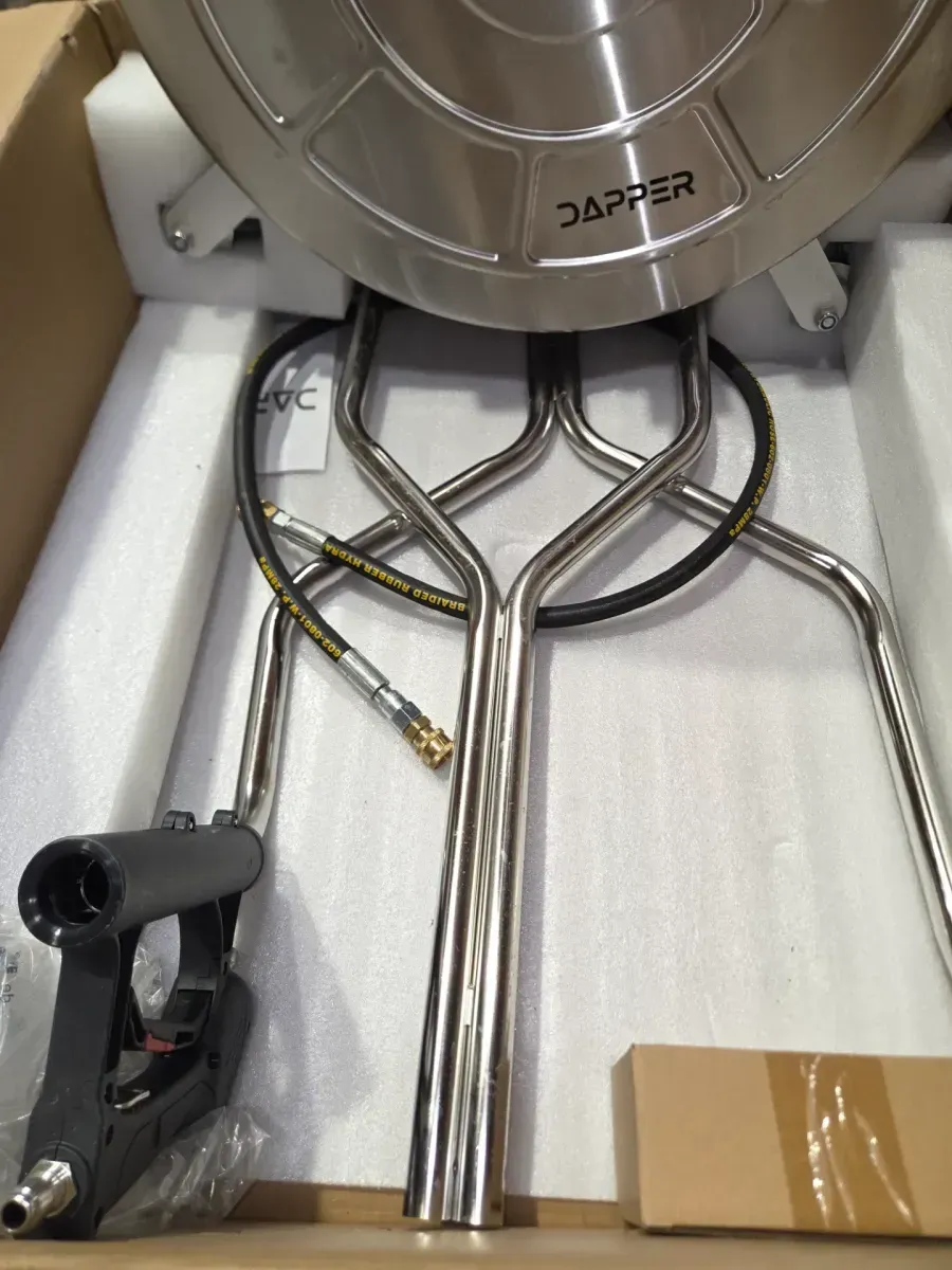 24 in. 4350 PSI Pressure Washer Surface Cleaner with 2 Hose Adapters - image 4