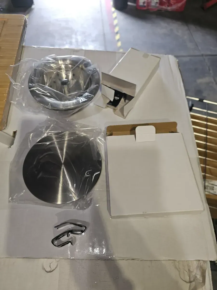 Professional Zero Radius 33 in. Drop-In Single Bowl 16 Gauge Stainless Steel Workstation Kitchen Sink with Accessories - image 3