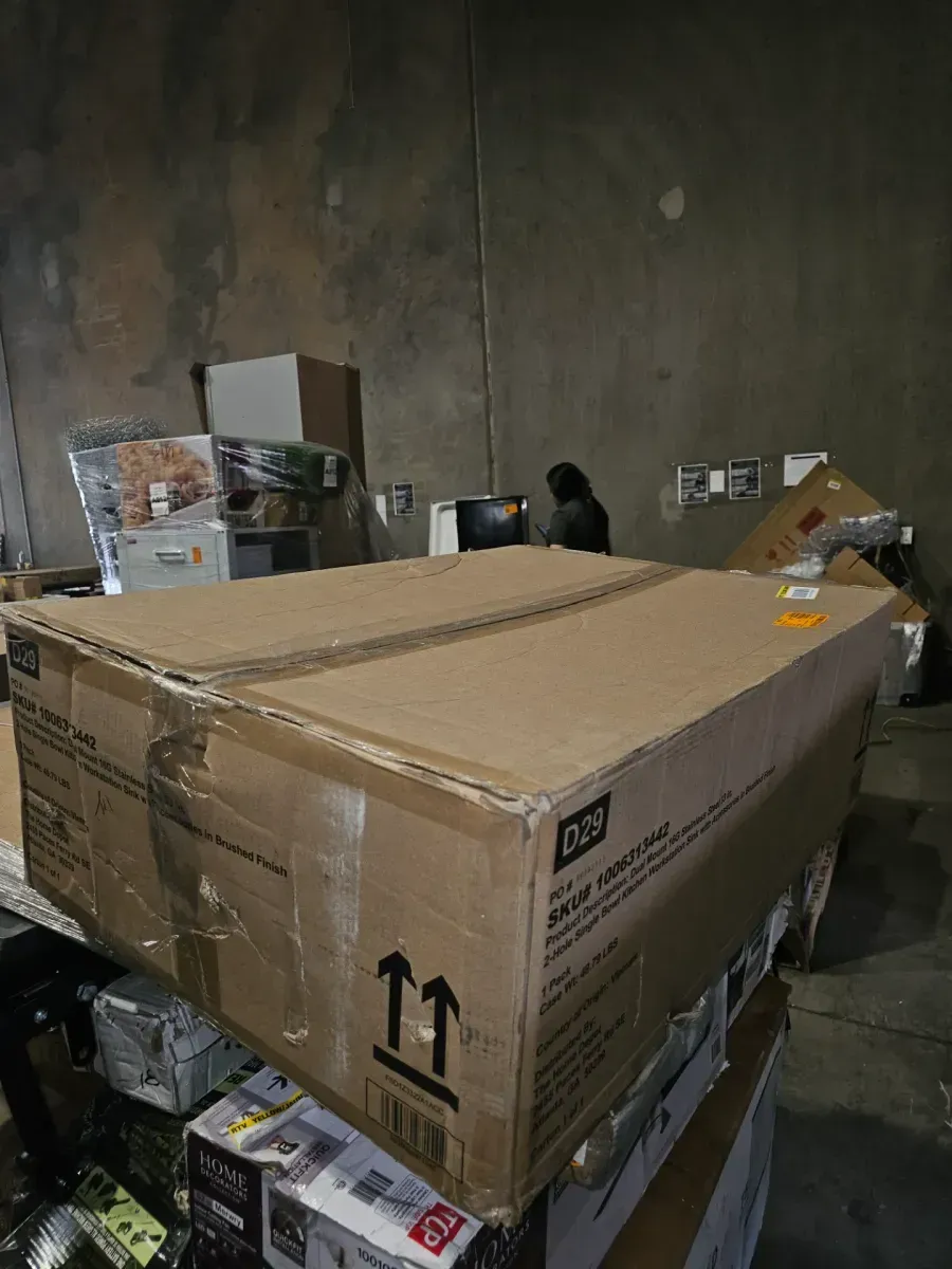 Professional Zero Radius 33 in. Drop-In Single Bowl 16 Gauge Stainless Steel Workstation Kitchen Sink with Accessories - image 7