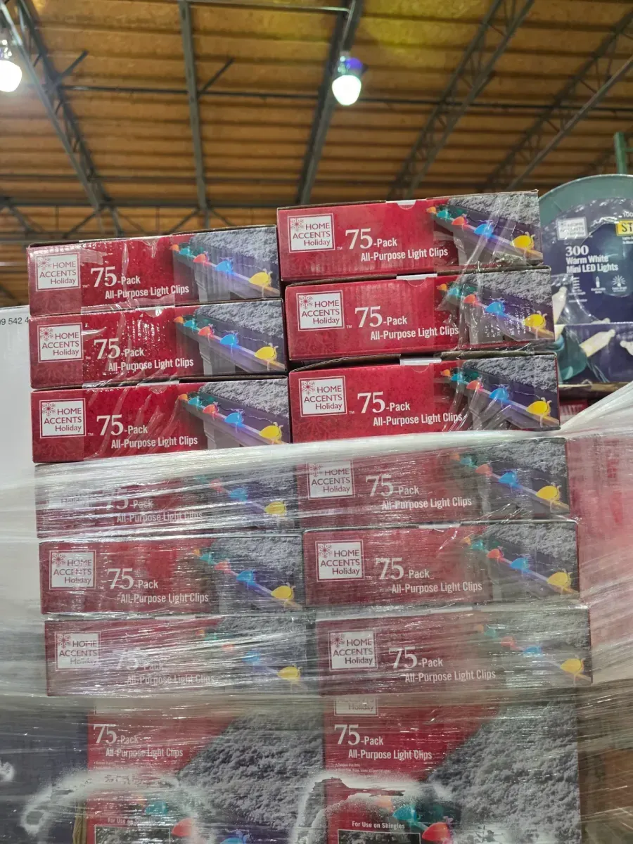 Pallet of Assorted Christmas Decorations and Supplies - image 2