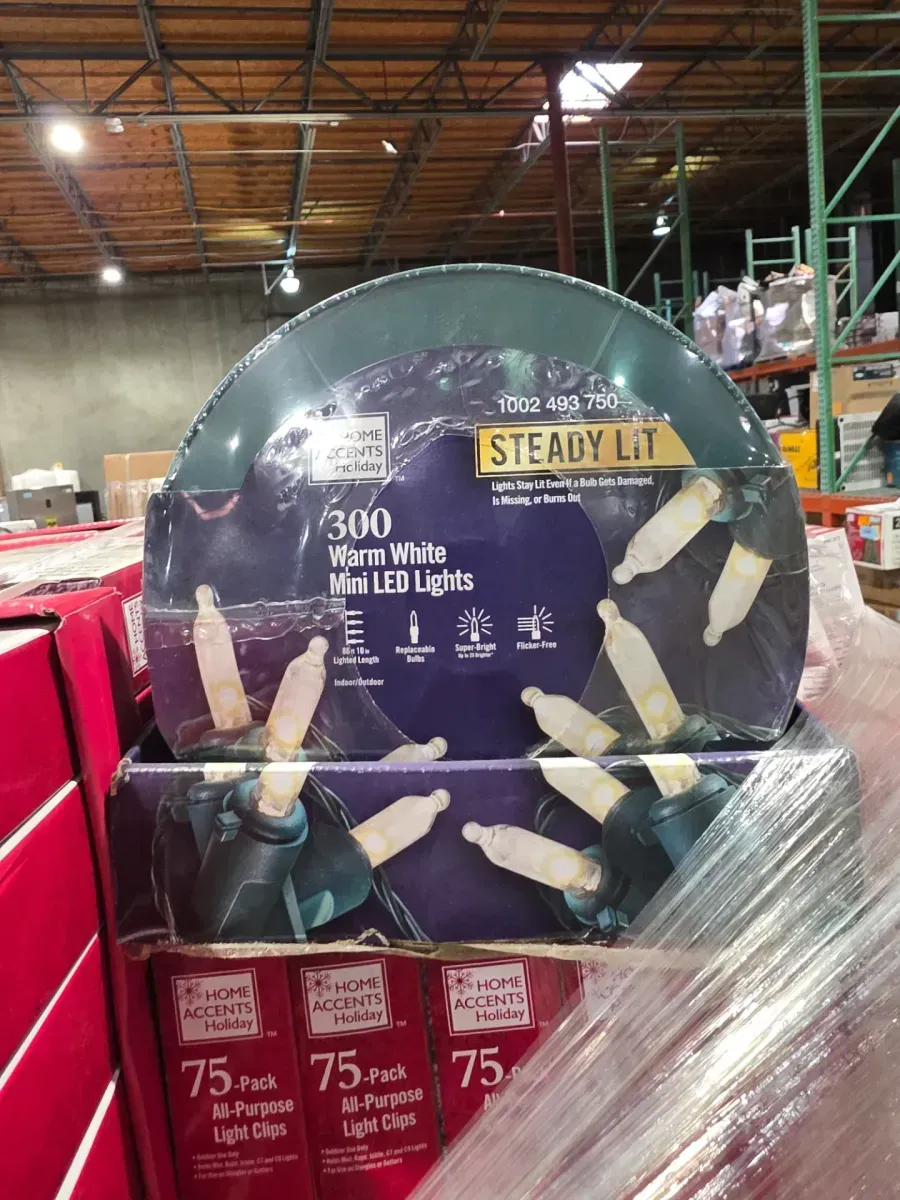 Pallet of Assorted Christmas Decorations and Supplies - image 3