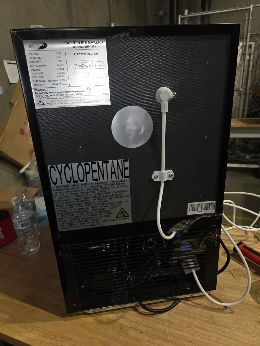 Whynter UIM-155x Built-In Undercounter Ice Maker - image 5