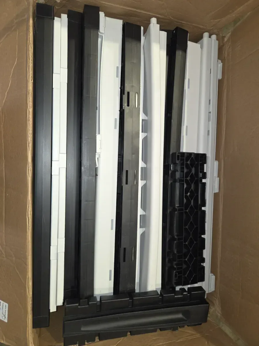 Premium Grey Resin Freestanding Cabinet Combo: 35 in.x71.7 in.x18.5 in. 4-Shelf & 26.9 in.x33.8 in.x15.8 in. 2-Shelf - image 2