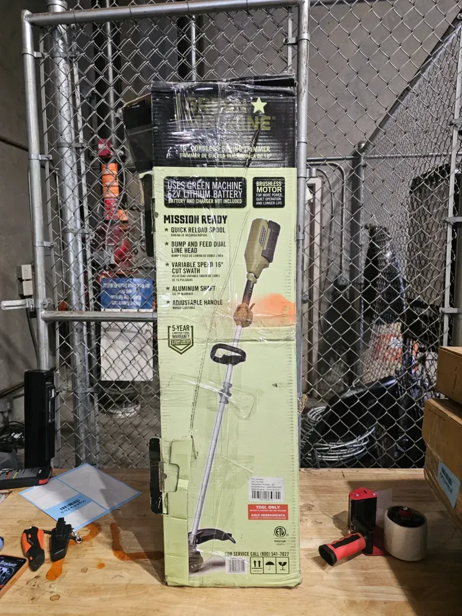 62V Cordless String Trimmer 16 in. (Tool-Only) No Baterry - image 4