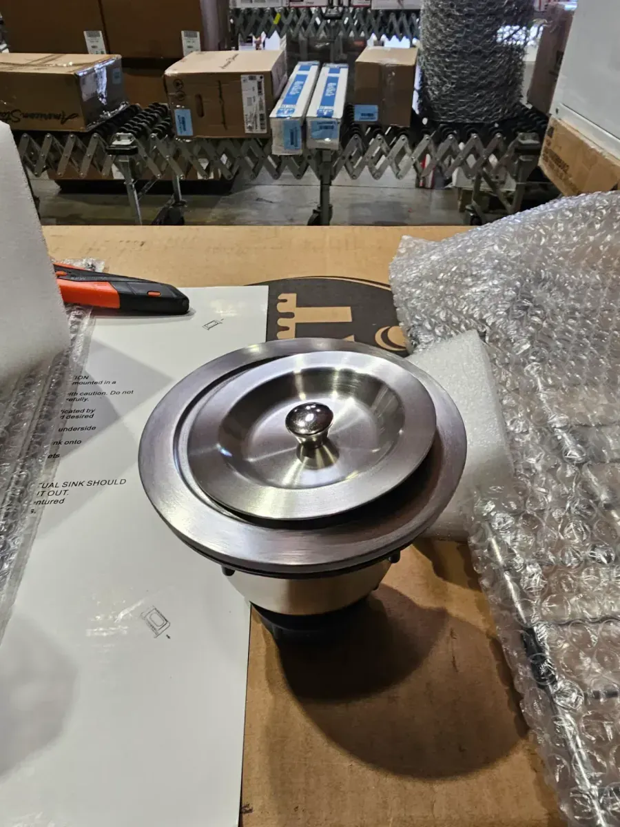 Handmade Stainless Steel Single Bowl Kitchen Sink with Accessories - image 2