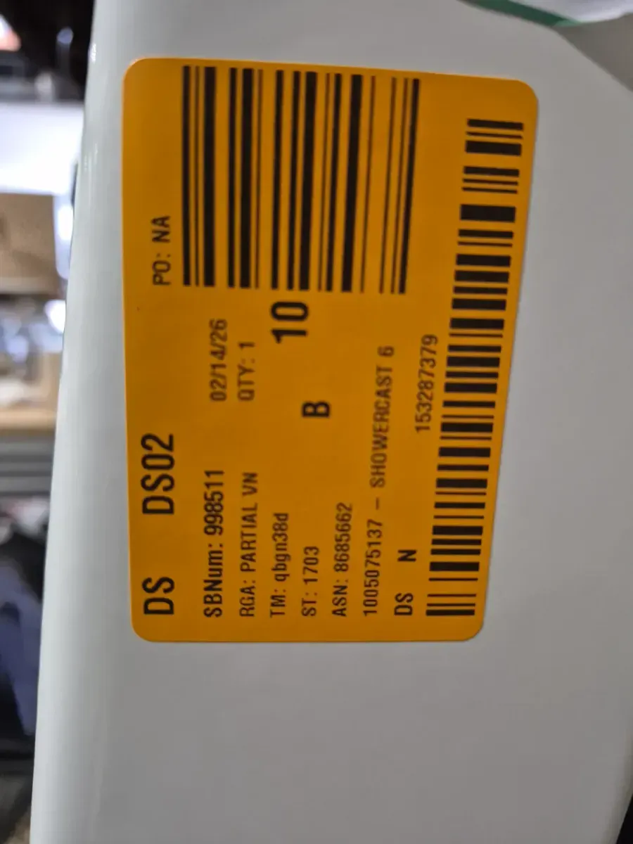 Aloha ShowerCast 60 in. L x 30 in. W Alcove Shower Pan Base in White with Square Chrome Right Drain - image 2