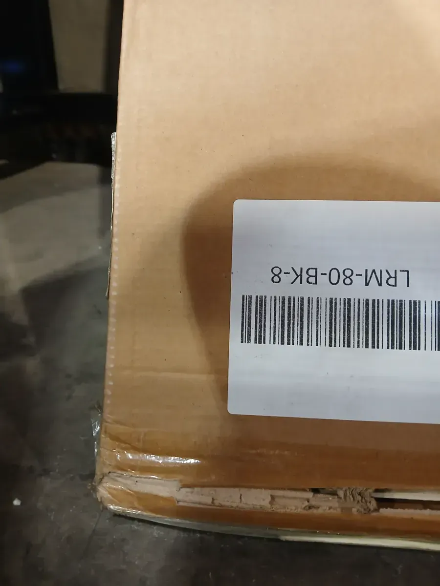 32 in. W. x 71 in. H Oversized Aluminum Alloy Rectangle Full Length Black Wall Mounted/Standing Mirror Floor Mirror - image 4