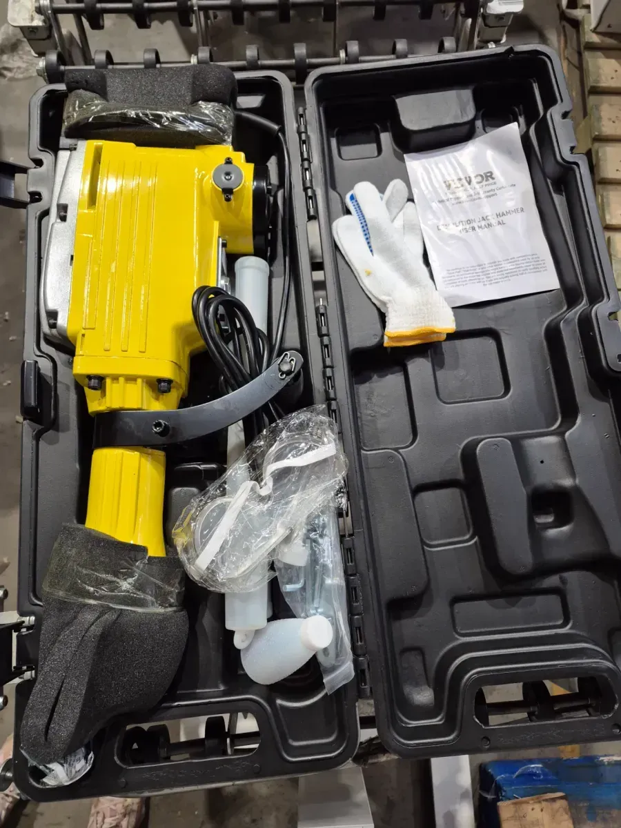 Demolition Jack Hammer, 29.72 x 6.5 in. 2200W Electric Jackhammer Heavy Duty, 1350 BPM Jack Hammer Concrete Breaker - image 3