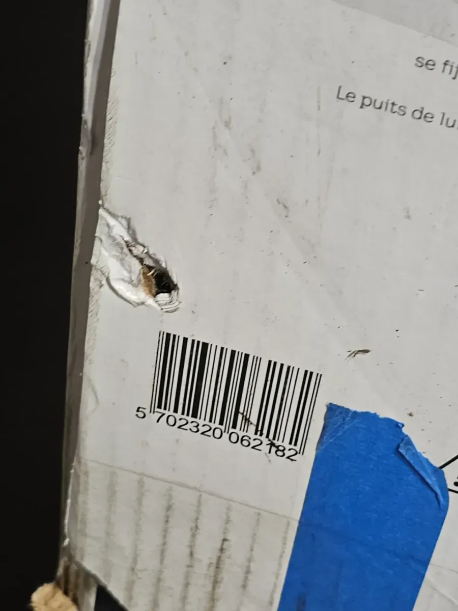 22-1/2 in. x 46-1/2 in. Fixed Curb Mount Skylight with Laminated Low-E3 Glass, White Solar Powered Room Darkening Shade - image 5