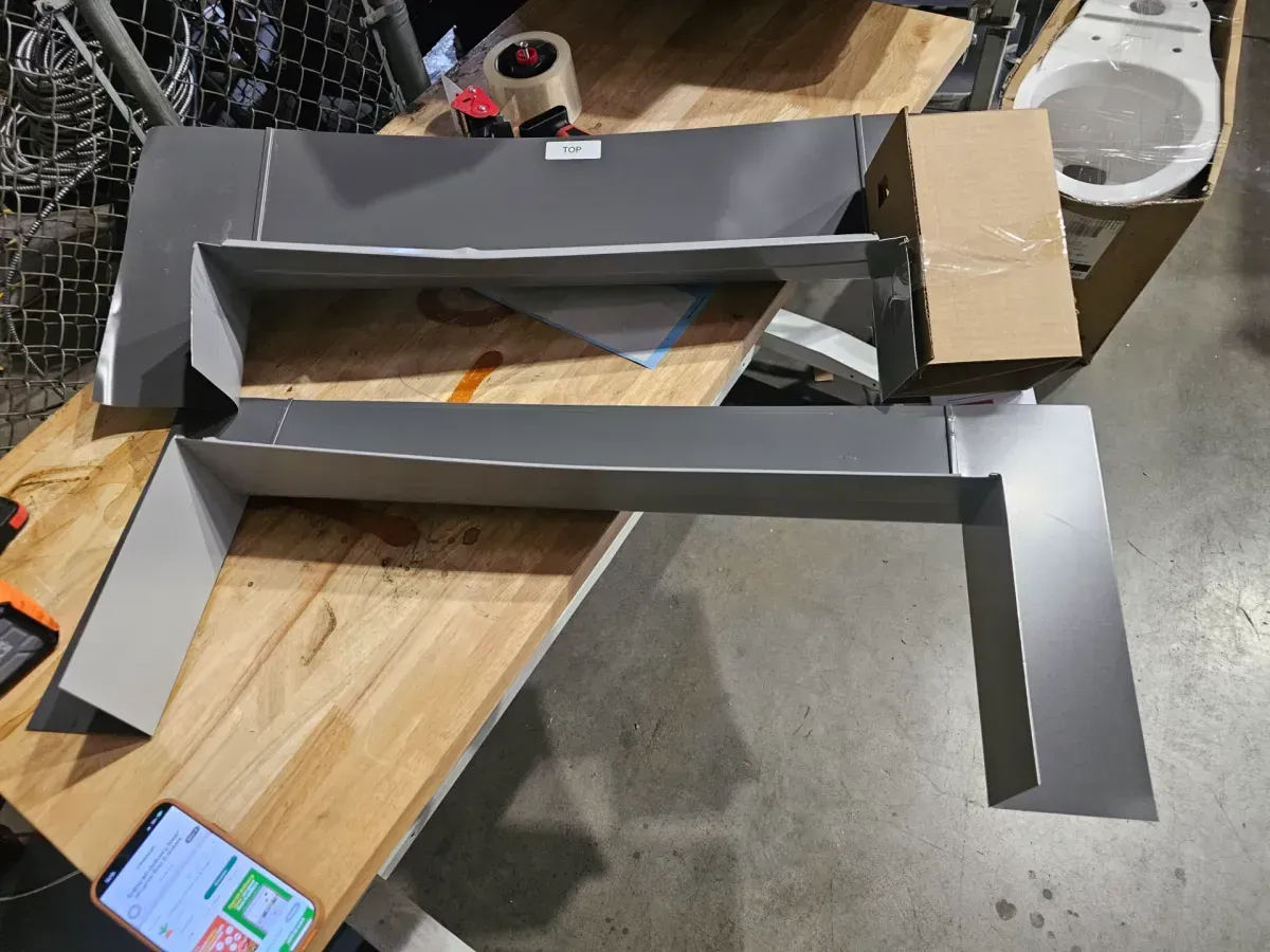 2270 Low-Profile Flashing with Adhesive Underlayment for Curb Mount Skylight - image 6