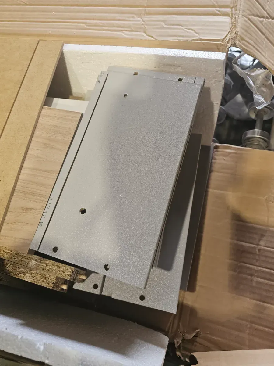 *** Gray *** Portland 6-Drawer Double Dresser in Oak 26.89 in. H x 56.34 in. W x 12.46 in. D  - image 3