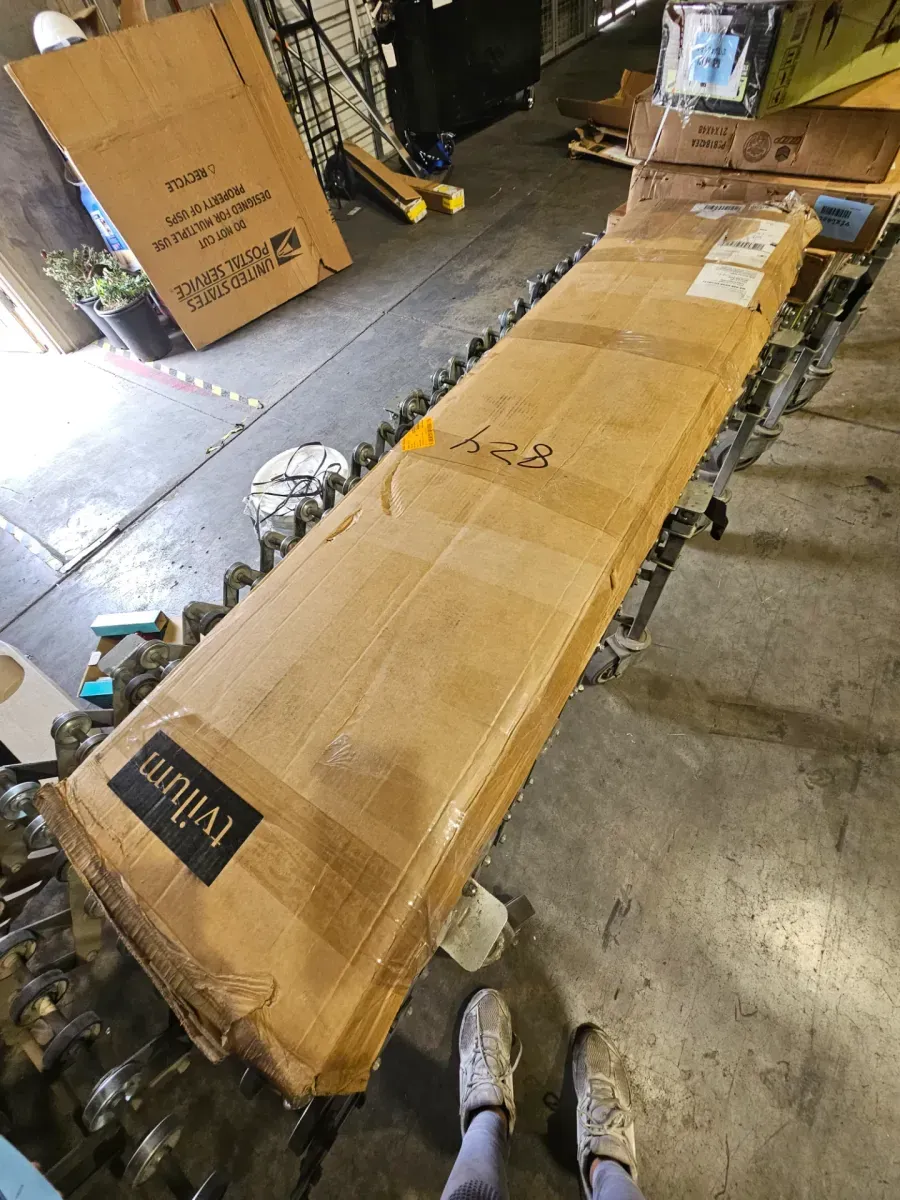 *** Gray *** Portland 6-Drawer Double Dresser in Oak 26.89 in. H x 56.34 in. W x 12.46 in. D  - image 4