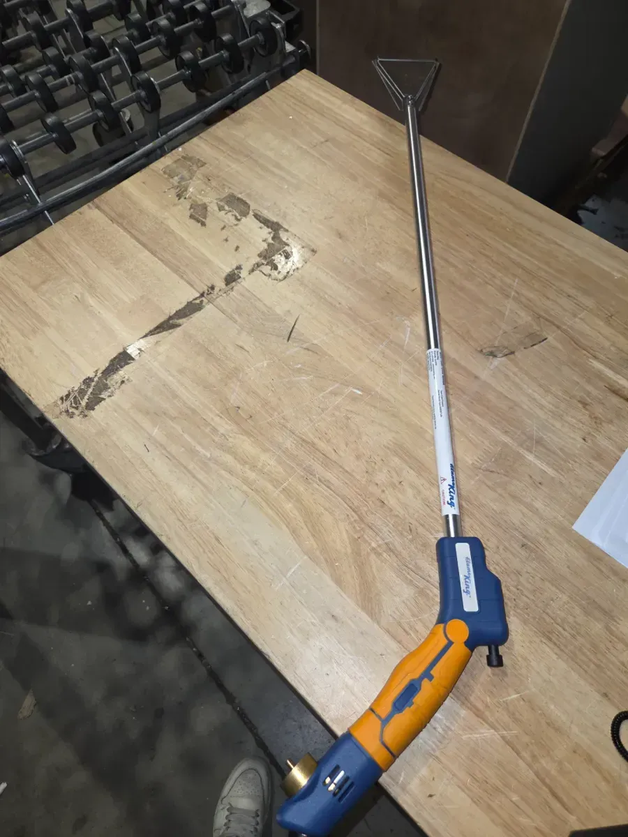 Wide Flame Weed Burner Propane Torch Self Igniting - image 2