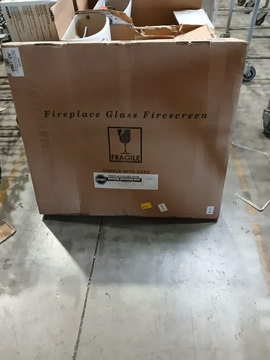 Ascot Medium Glass Fireplace Doors - image 2