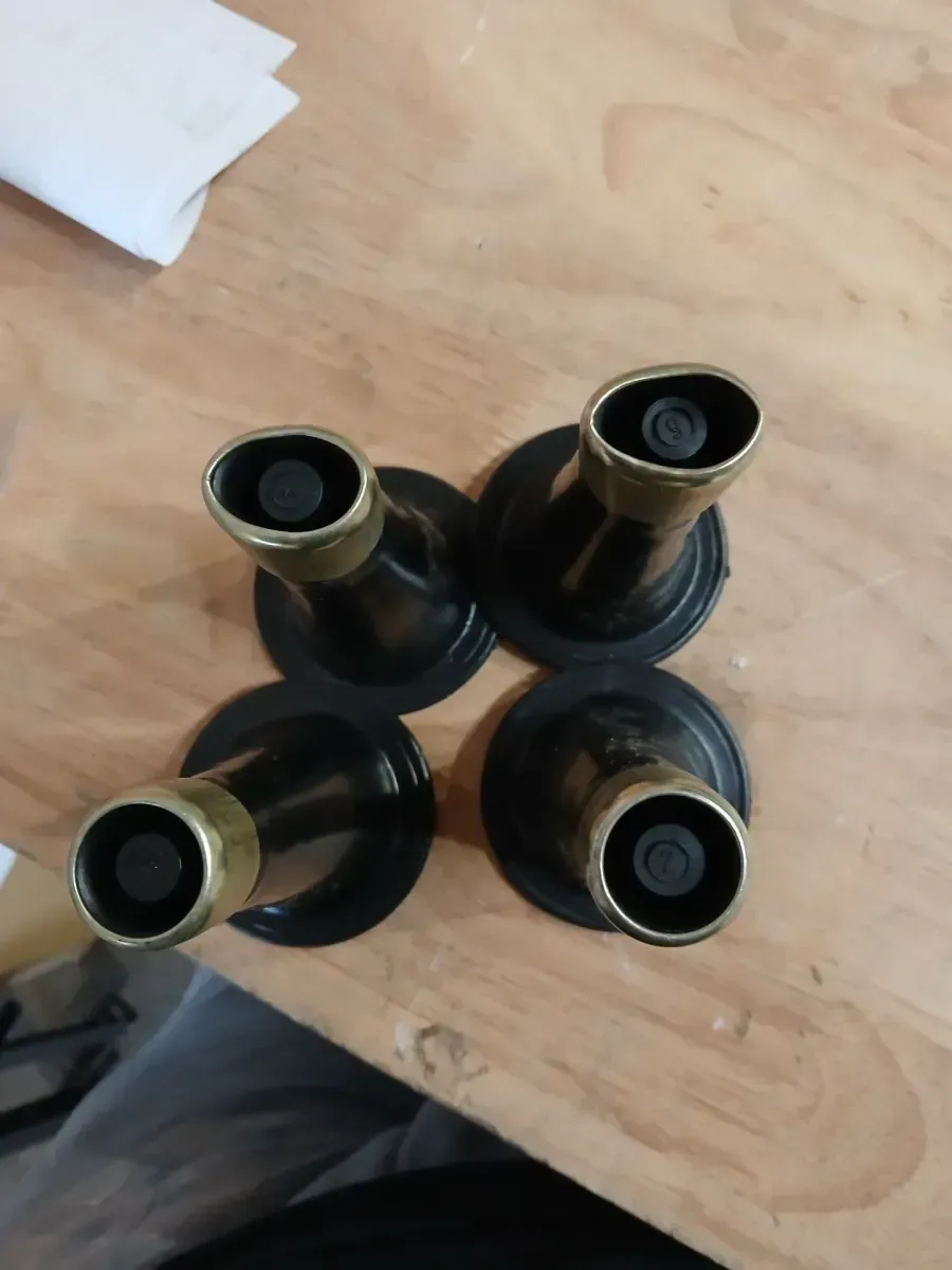 ***2legs bent***Atlas-Lock - Black Adjustable Metal Bed Frame w/ Glides - Twin / Full - 4 Leg - image 4