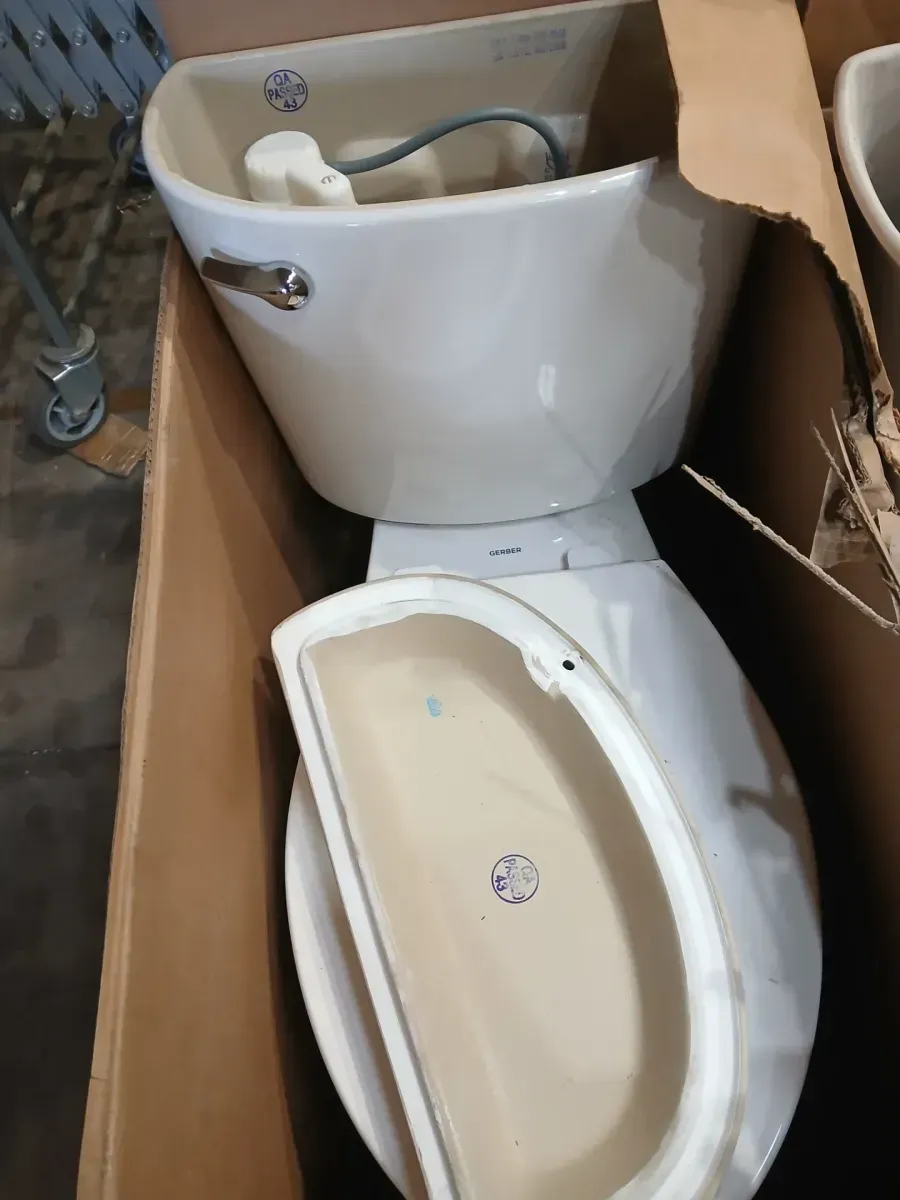 Maxwell Choice 12 in. Rough-in 2-Piece 1.28 GPF Single Flush Elongated Chair Height Toilet in White with Soft Close Seat - image 3