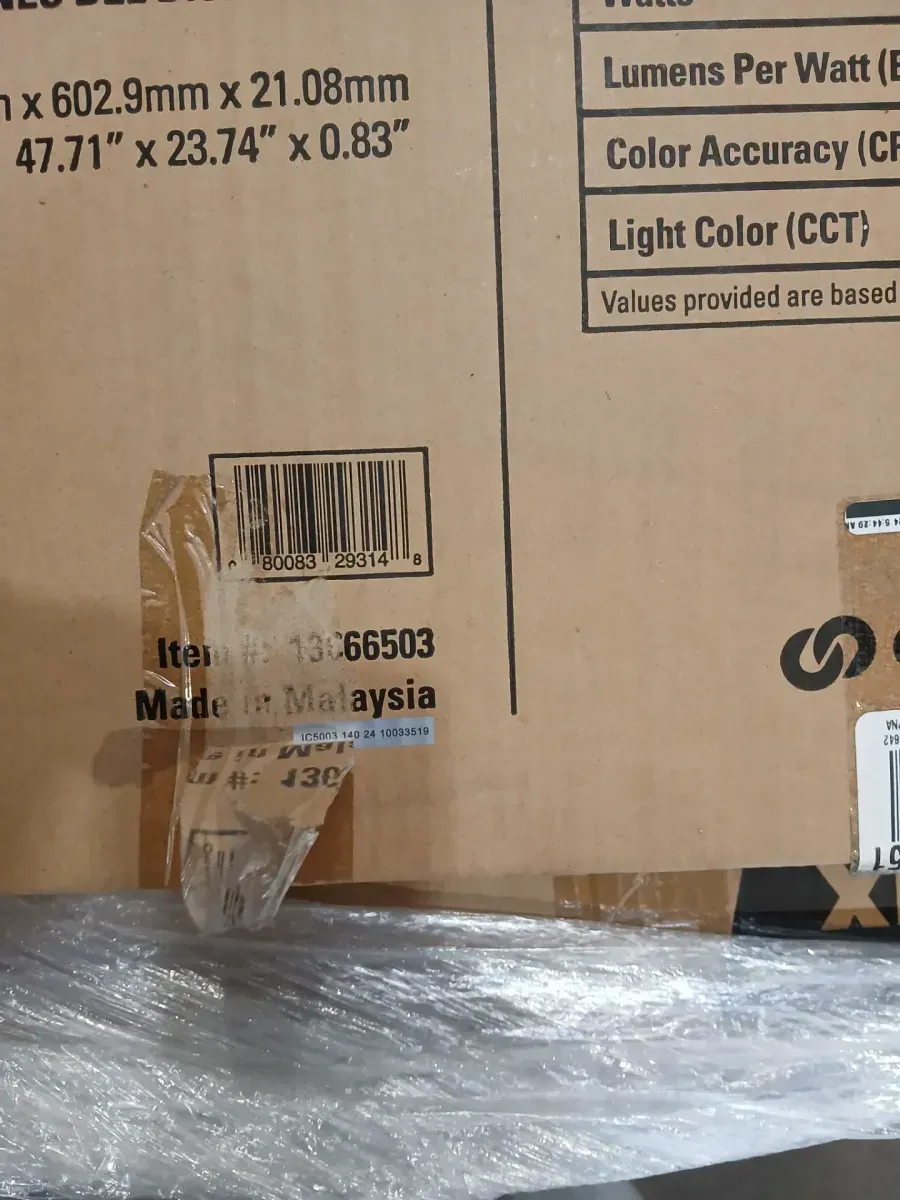 2 x 4 ft. Selectable 6000/4500/3000 Lumens, Integrated LED, Surround Architectural Slim Frame Panel, 4-Selectable CCT - image 3