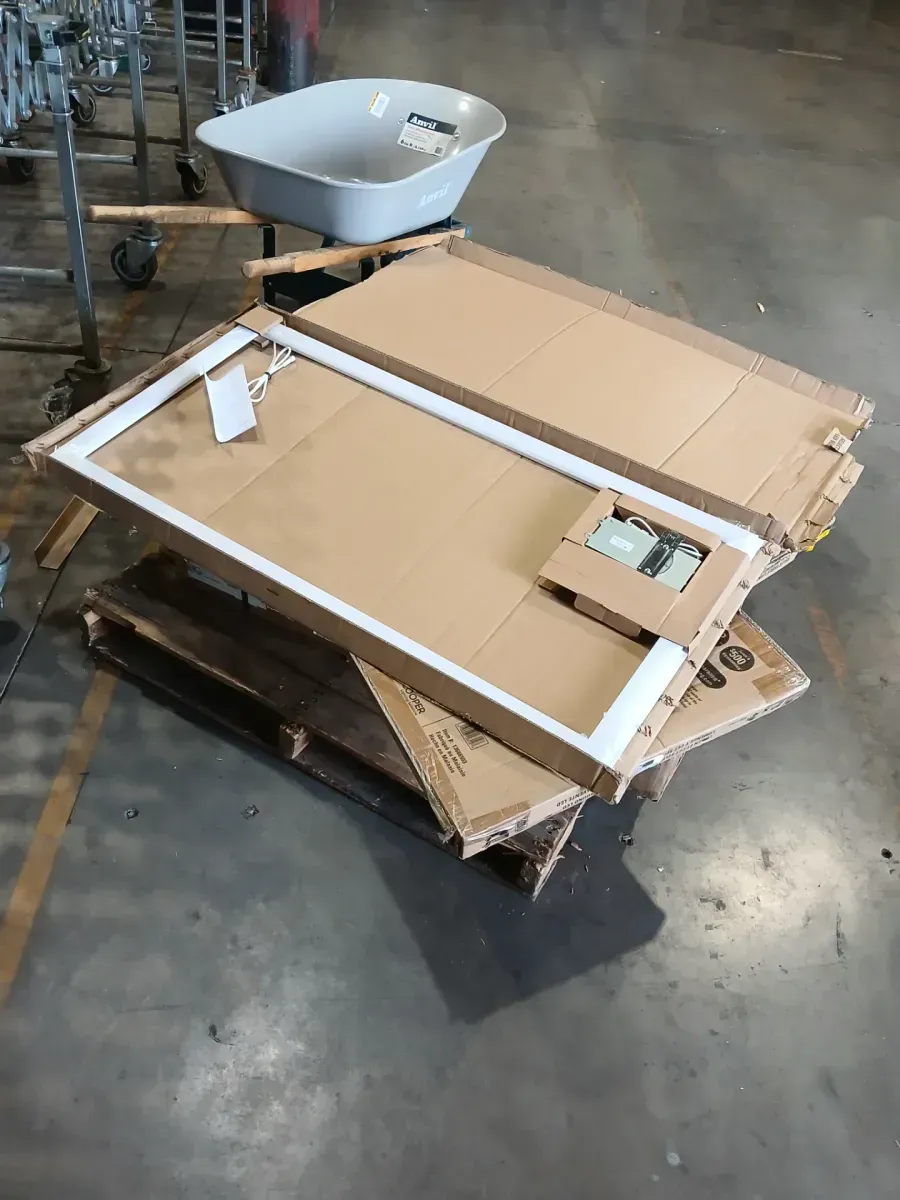 2 x 4 ft. Selectable 6000/4500/3000 Lumens, Integrated LED, Surround Architectural Slim Frame Panel, 4-Selectable CCT - image 2