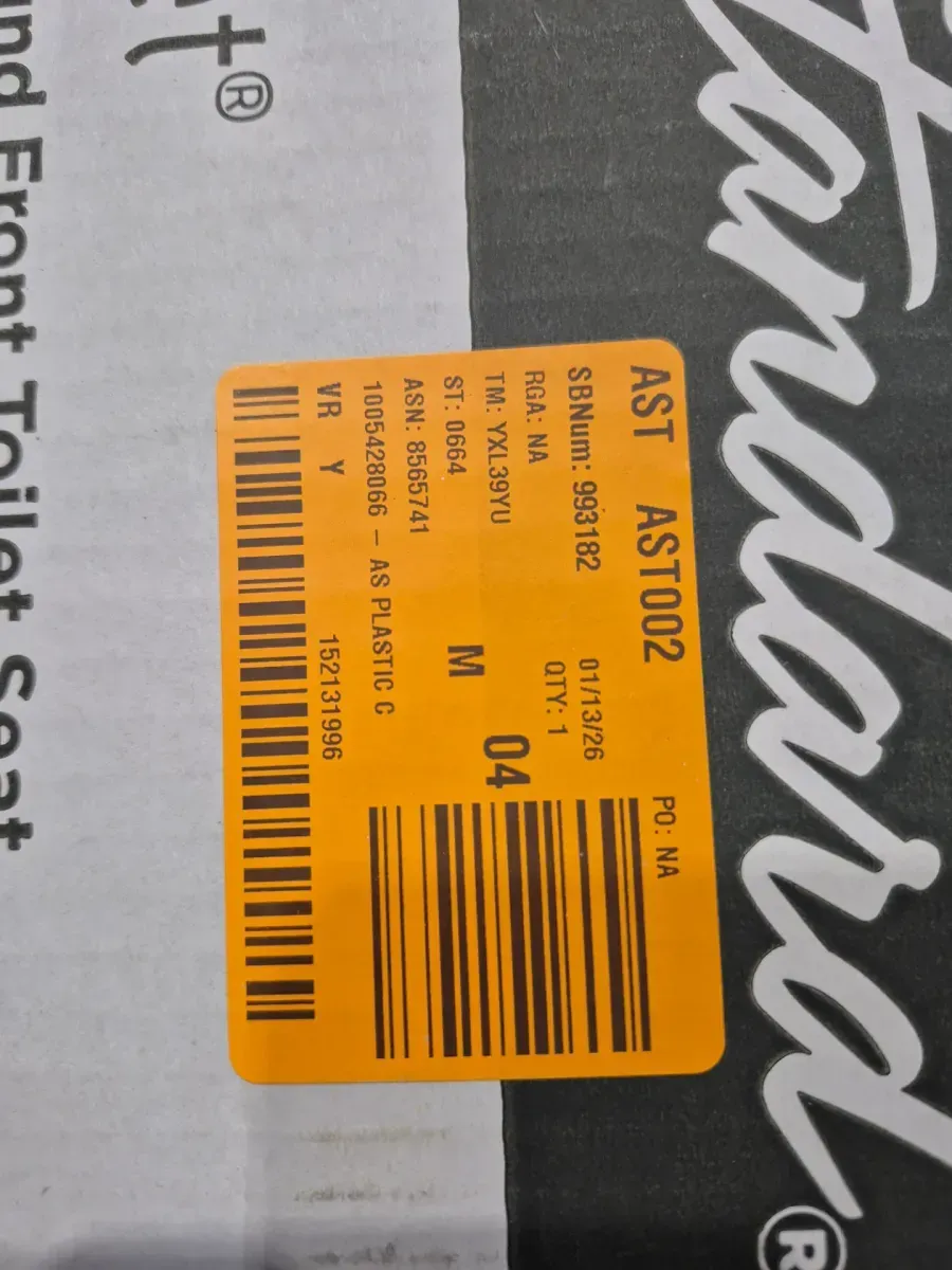 Cadet Round Antimicrobial Soft Close Toilet Seat in White - image 2