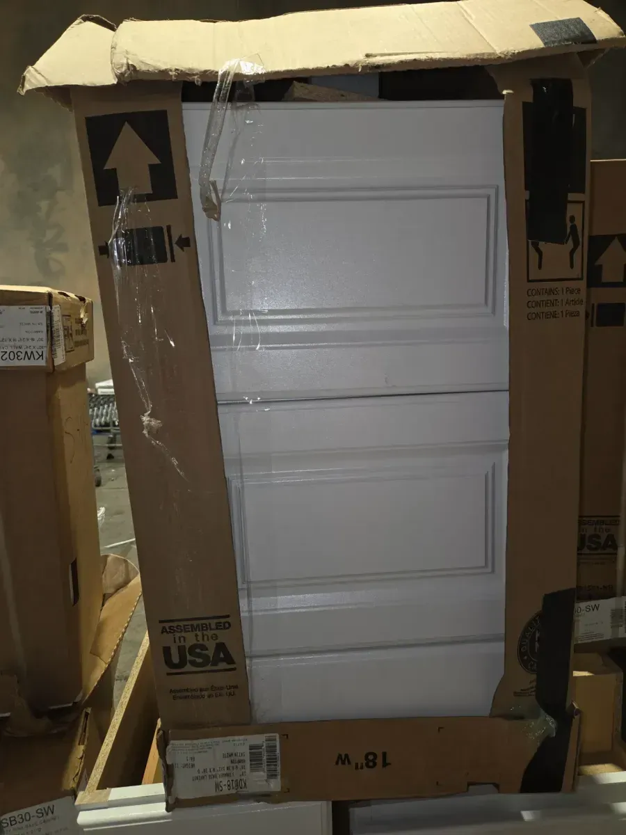 Lot of Assorted Hampton Bay Kitchen & Bath Cabinets (Satin White) - image 4