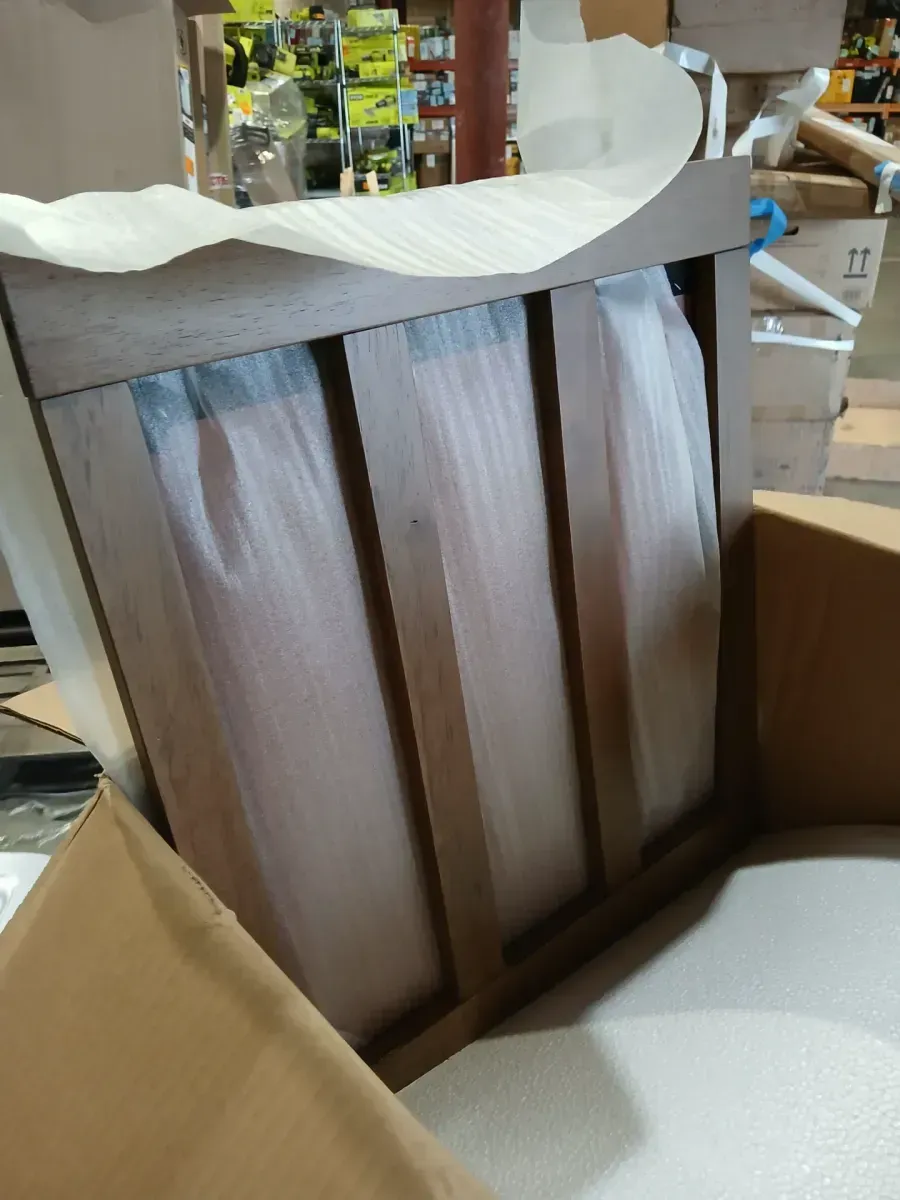 Charlotte Dark Brown Faux Leather Upholstered Accent Chair - image 2