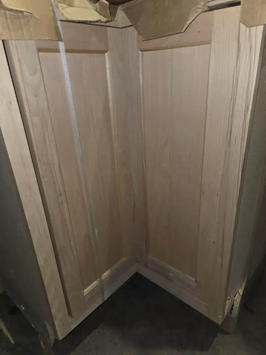 Lot of Assorted Unfinished Shaker-Style Kitchen Cabinets - image 2