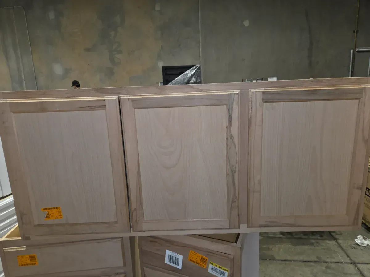 Lot of Assorted Unfinished Shaker-Style Kitchen Cabinets - image 7