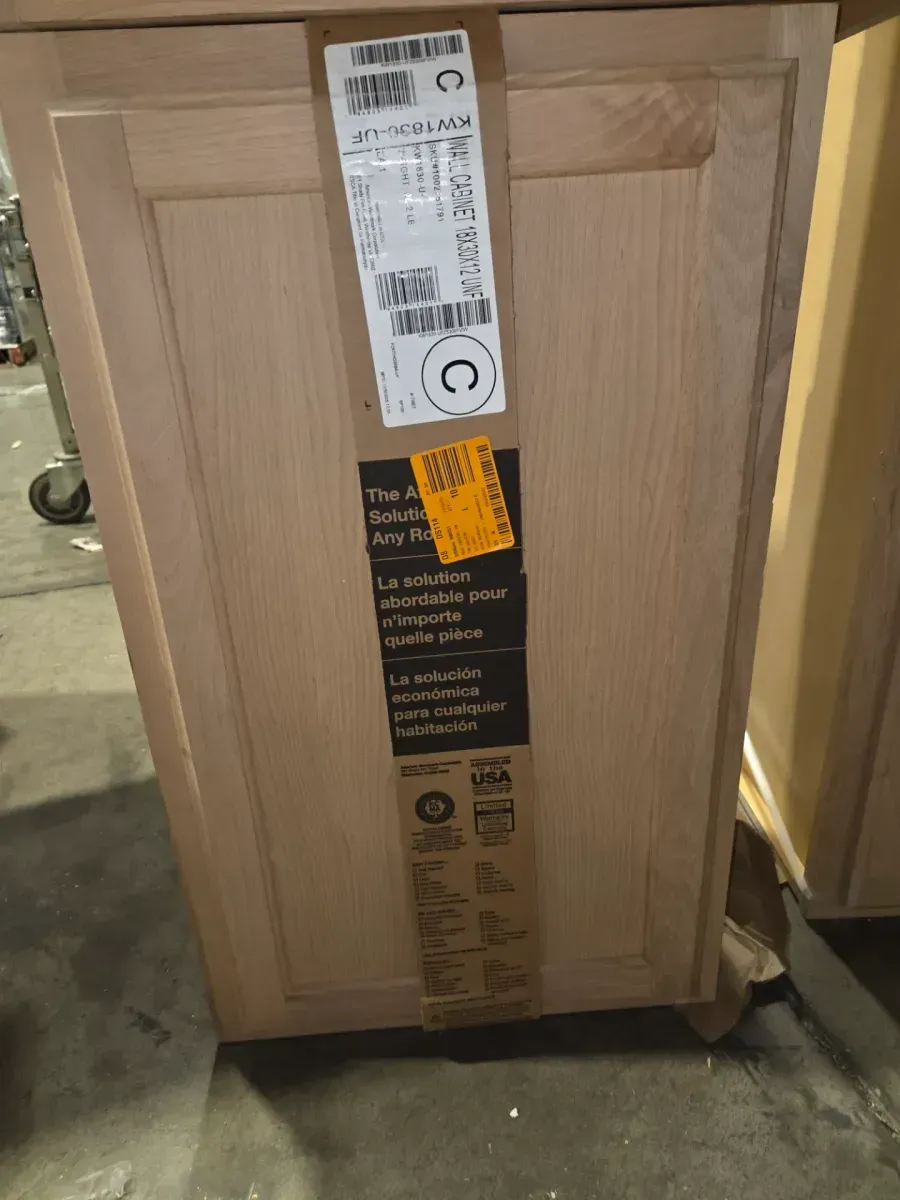 Lot of Assorted Unfinished Shaker-Style Kitchen Cabinets - image 9