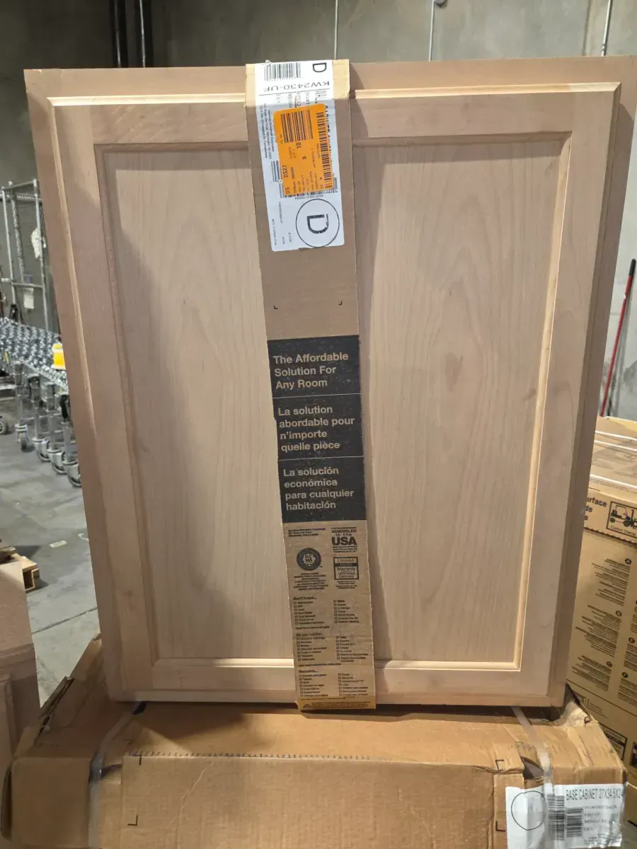 Lot of Assorted Unfinished Shaker-Style Kitchen Cabinets - image 13