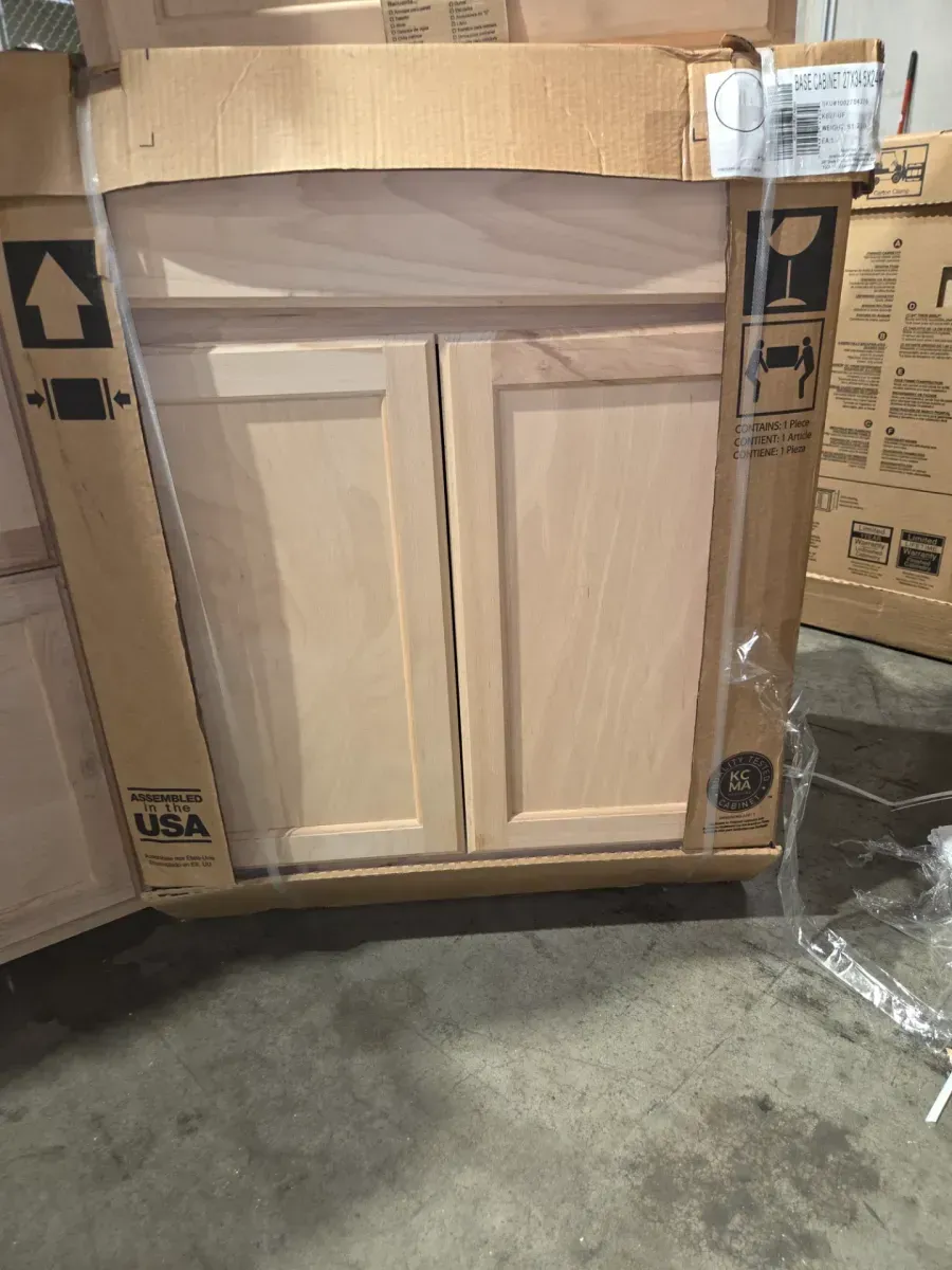 Lot of Assorted Unfinished Shaker-Style Kitchen Cabinets - image 14