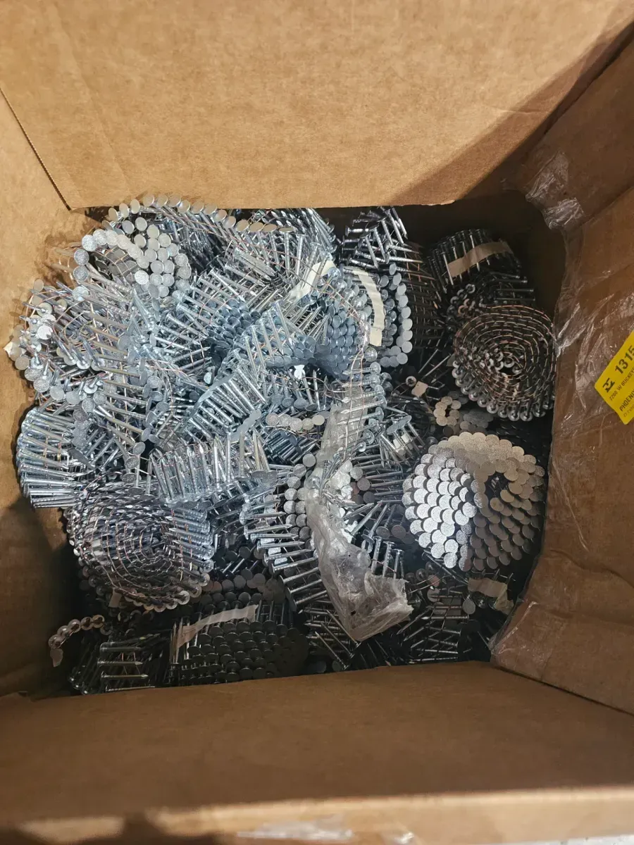 1-1/4 in. x 0.120-Gauge Wire Electro-Galvanized Steel Coil Roofing Nails (7,200 Pack) - image 2