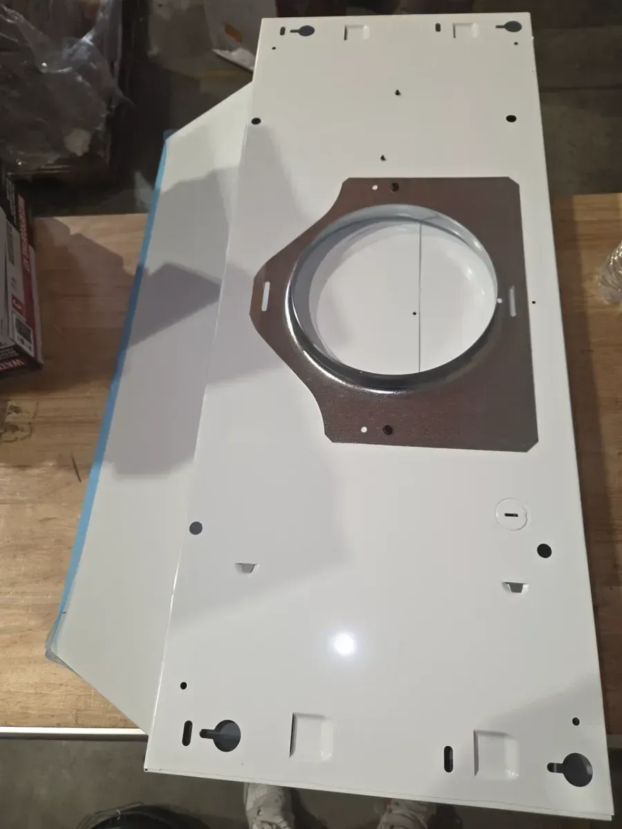 F40000 30 in. 230 Max Blower CFM Convertible Under-Cabinet Range Hood with Light in White - image 2