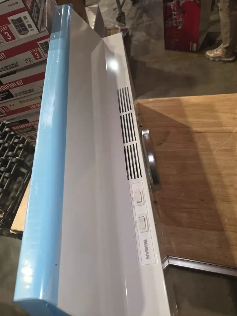 F40000 30 in. 230 Max Blower CFM Convertible Under-Cabinet Range Hood with Light in White - image 4