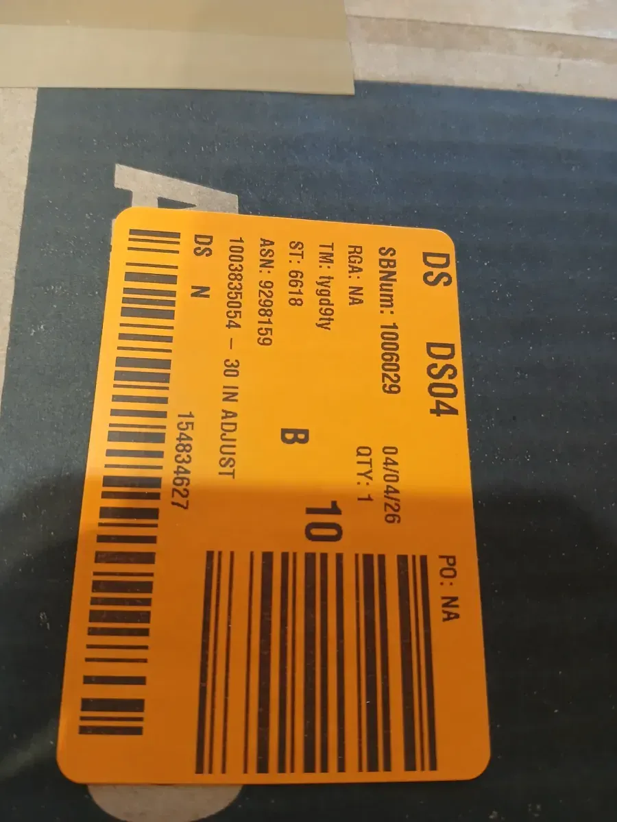 30 in. x 80 in. Adjustable Fit White Metal Steel Sliding Patio Screen Door - image 4