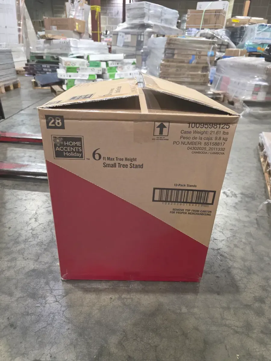 ***Pallet of 192 pieces***6ft max tree height small tree stand - image 2