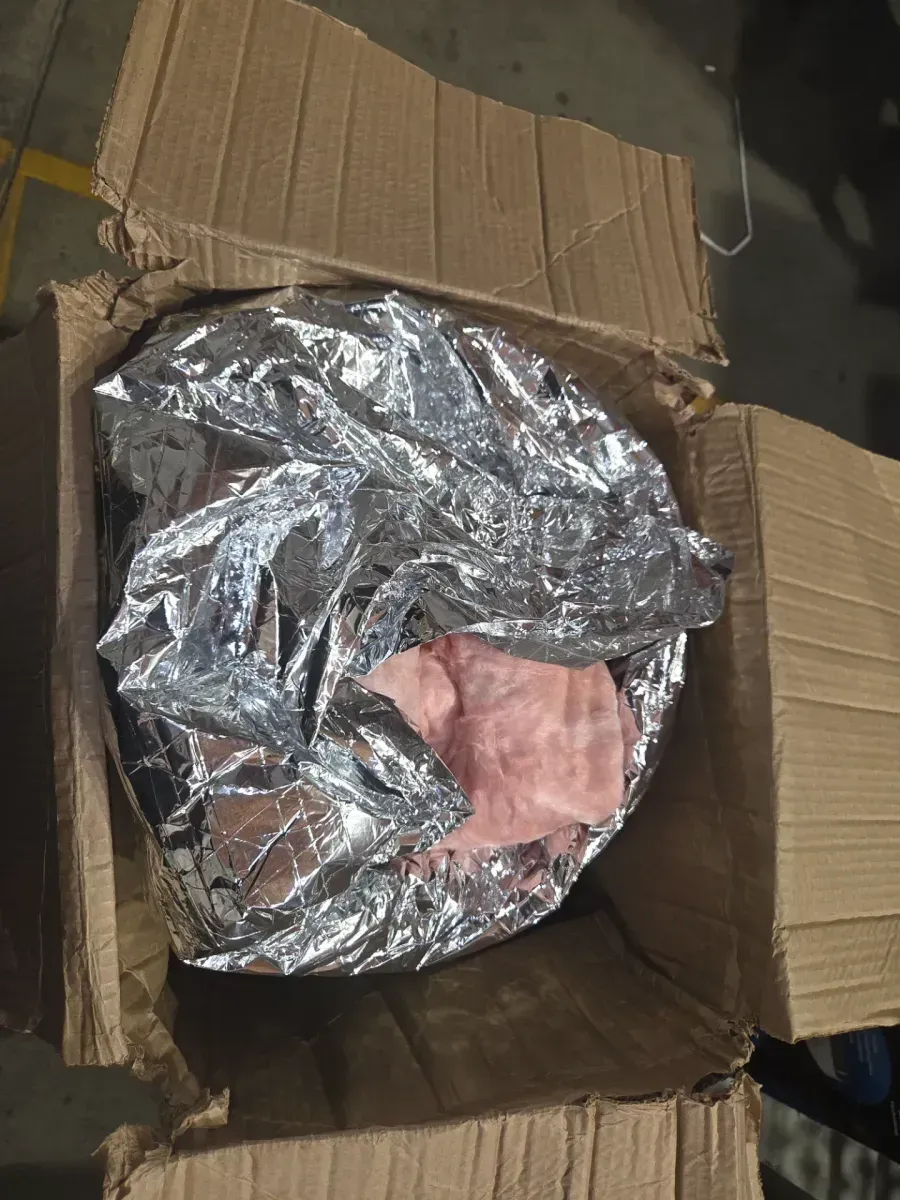 14 in. x 25 ft. R6 Insulated Flexible Duct Silver Jacket - image 2