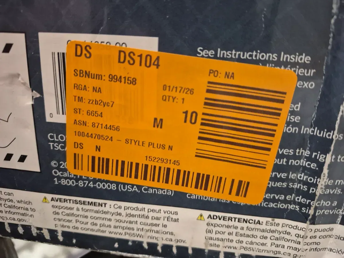 Style+ 72 in. W - 113 in. W White Narrow Wood Closet System - image 2