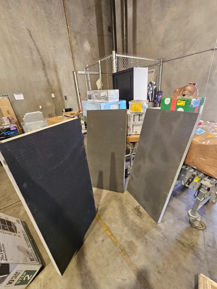 Watershield Shower System 24 in. x 48 in. x 2 in. XPS Waterproof Backer Board for Rectangular Shower Benches - image 4