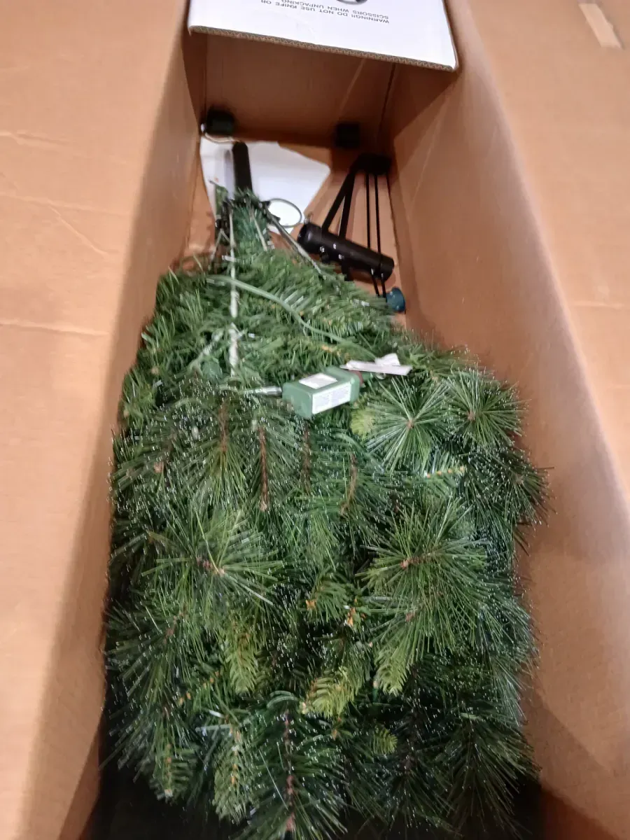 7.5 ft. Pre-Lit Artificial Christmas Tree with 750 LED Lights, 32 Light Modes, Remote Control, and Timer Function - image 3