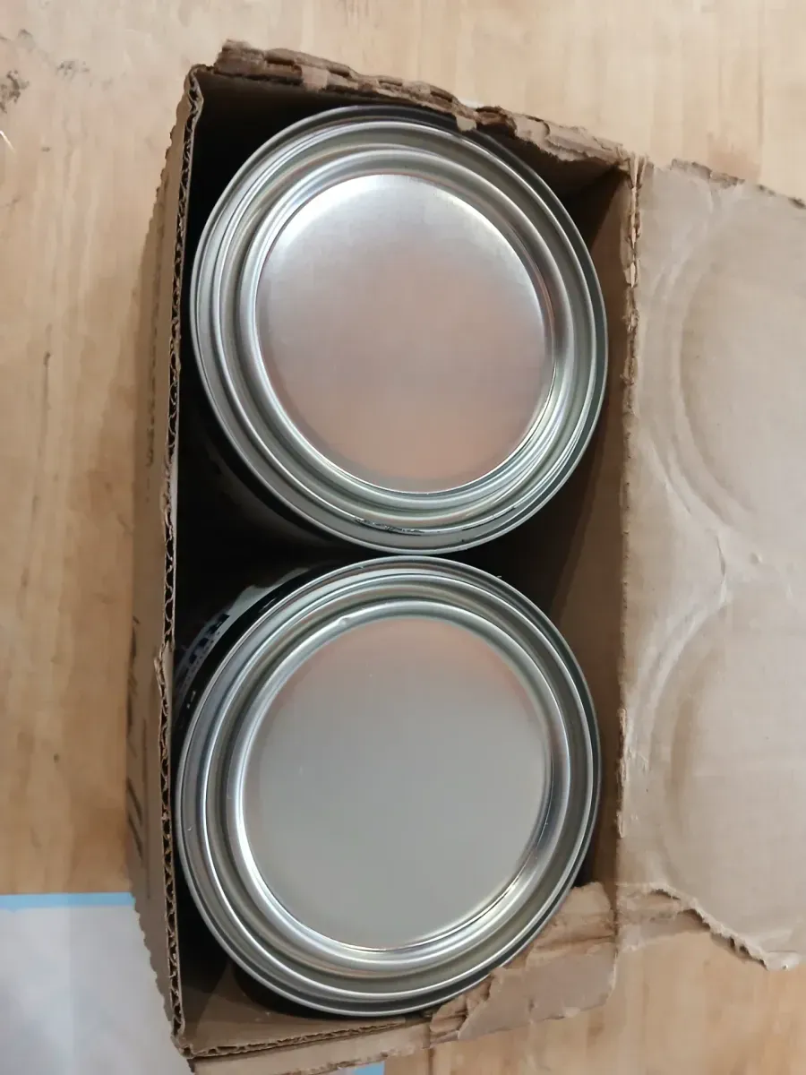 *** Pack of 2 ***1 qt. Protective Enamel Flat Black Interior/Exterior Paint - image 2